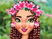 Moana Stylish Tropical Flowers