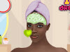 African Girl Spa Makeup