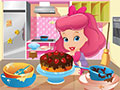 Baby Boo Christmas cake