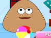 Baby Pou Bathing