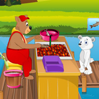 Bear Live Fish Fry Shop