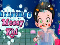 Christmas Messy Kid
