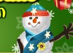 Christmas Snowman Cake