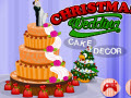 Christmas Wedding Cake Decor