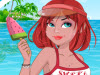 Cute girl on the beach