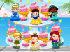 Disney Princess Cupcake