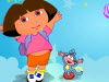 Dora At Theme Park