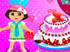 Dora Valentine Day Cake