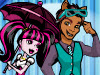 Draculaura And Clawd Wolf