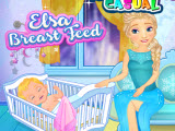 Elsa Breast Feed