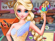 Elsa Ice Cream Shop