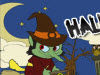 Halloween Witch Online Coloring