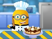 Minion Cooking Banana Cake