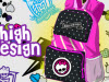 Monster High Backpack Design