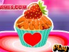 Orange-Glazed Strawberry Cupcakes