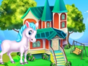 pony house cleaning and decoration
