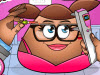 Pou Girl Eye Doctor