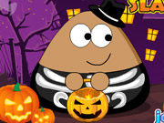 Pou Halloween Slacking
