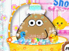 Pou Takes A Shower