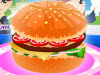 School Hamburger Deco