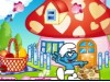 Smurf House Decorating