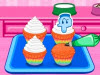 Snoopy's Rainbow Clown Cake