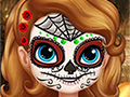 Sofia Halloween Face Art