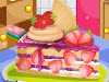 Strawberries Cake