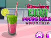 Strawberry Kiwi Double Decker Smoothie