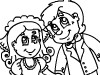 Wedding Couple Coloring